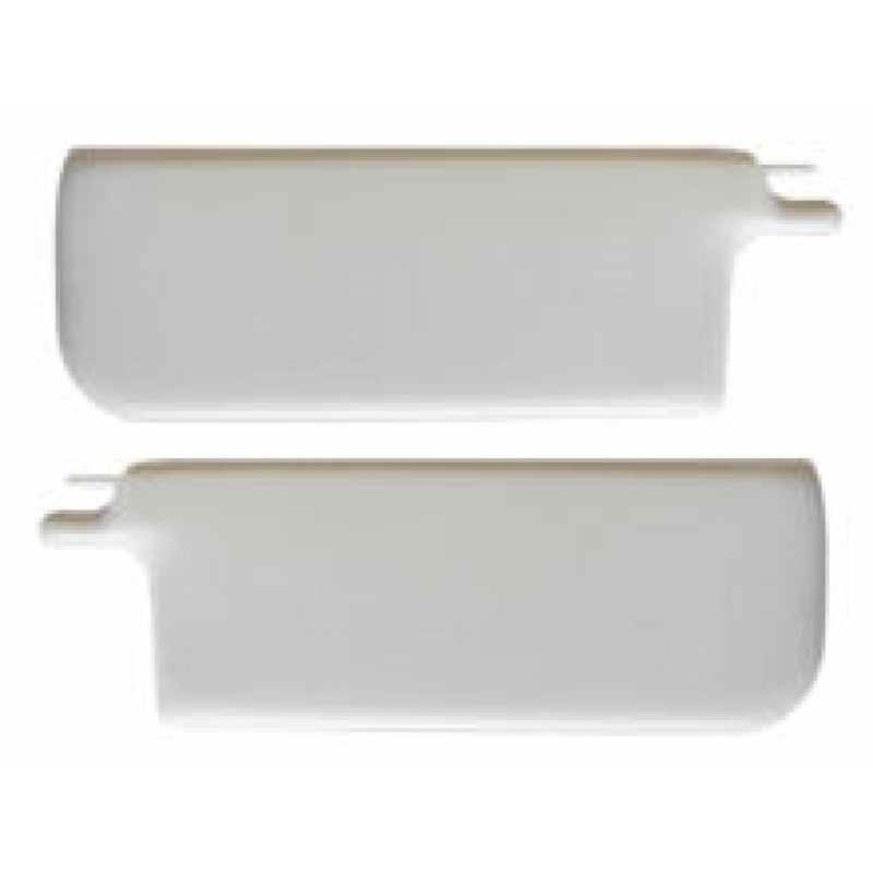 Set de 2 pare-soleil TMI blanc sans miroir 65-72 (sauf 1303)