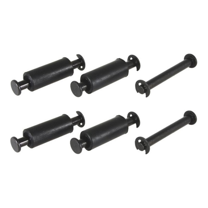 Set de 6 axes + clips de portes 58-74 + 4 rouleaux