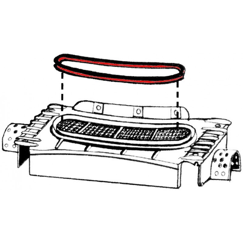 Joint de récupérateur d’eau dans le capot avant