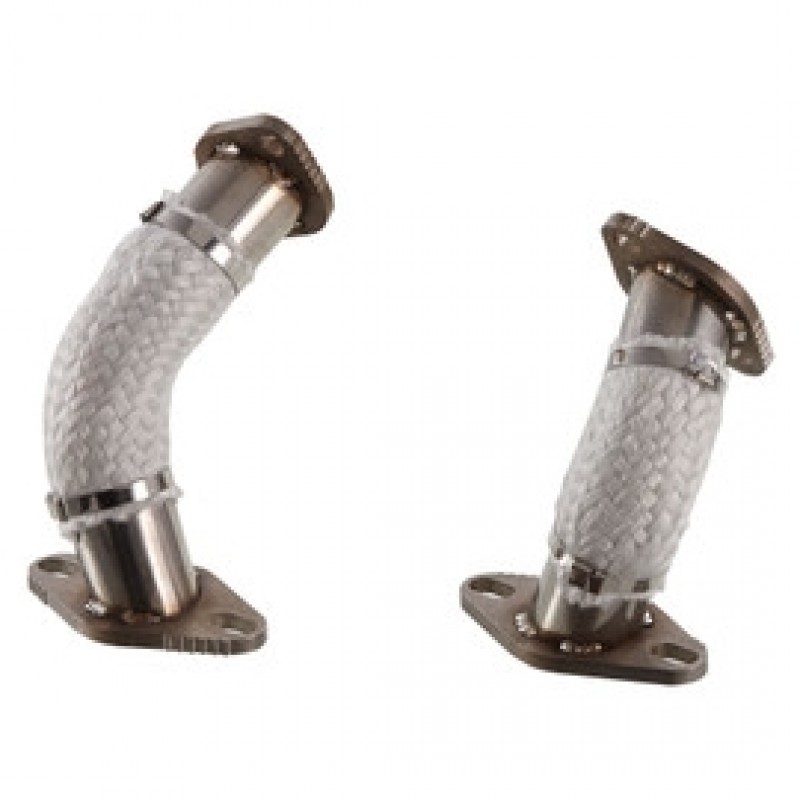 Set de 2 tubulures d'échappement 38mm Vintage Speed sans préchauffage pour T2 -67