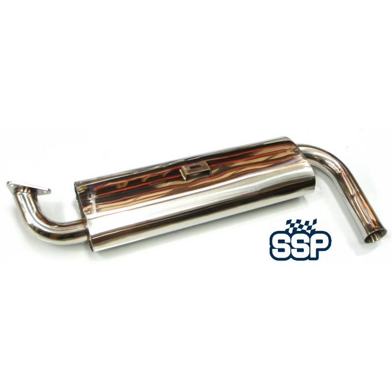 Marmitte d’échappement Simple Quiet en inox SSP