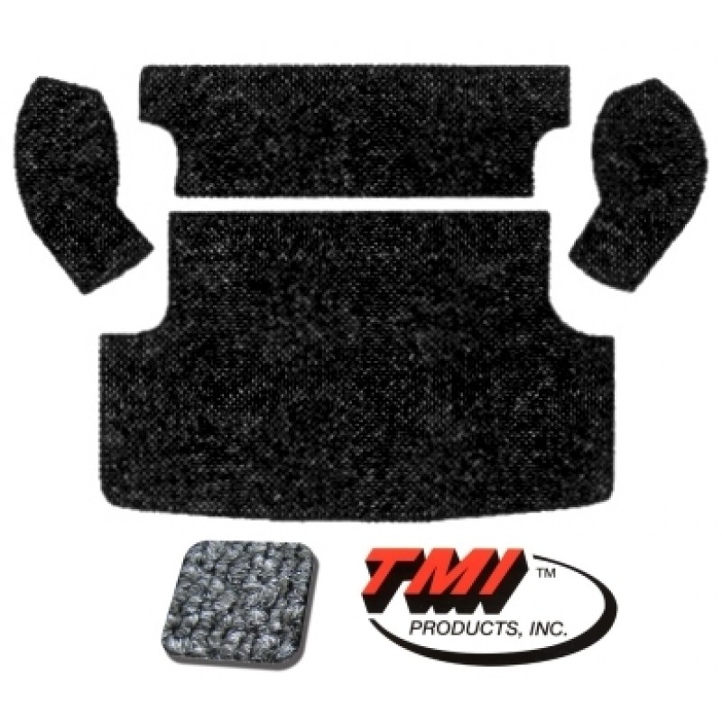 Kit moquette de coffre arrière grise (TMI # 407) (4pcs)