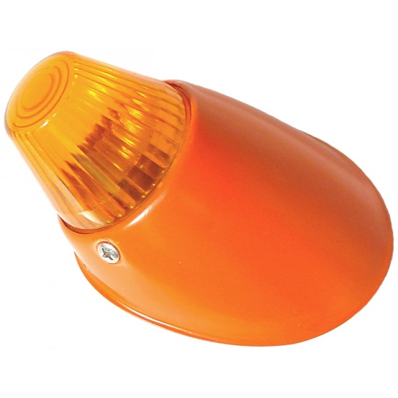 Clignotant obus d’aile gauche glace orange