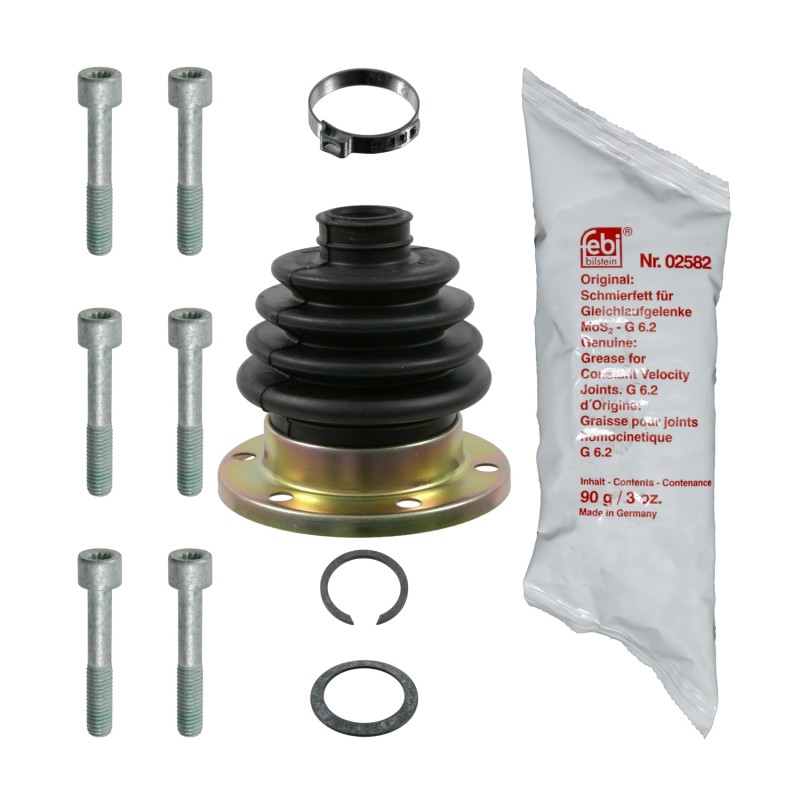 Kit soufflet de cardan 8/67- (soufflet+vis+joints+graisse)