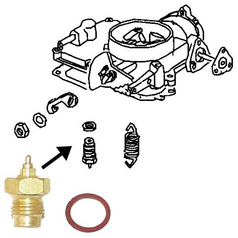 Pointeau de carburateur PICT en 1.50mm