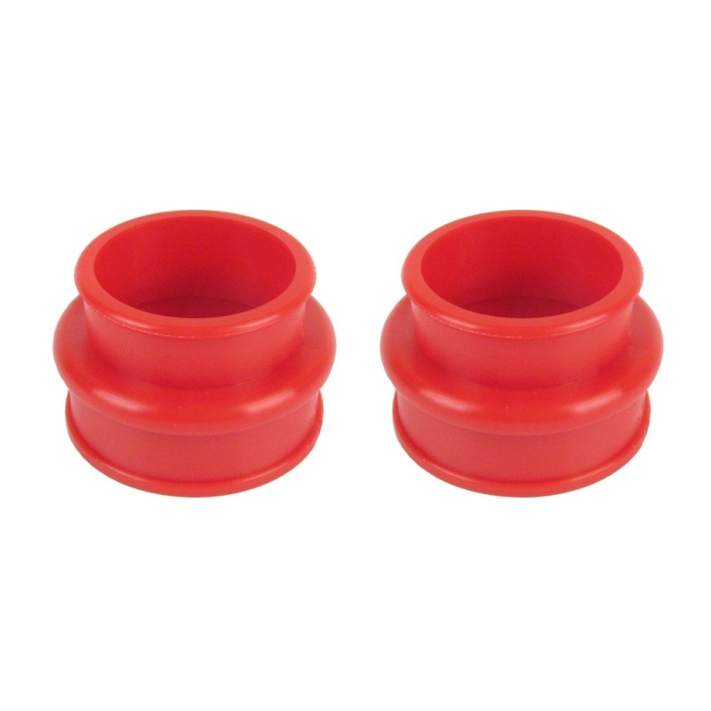 Set de 2 soufflets d’adm. uréthane pour moteur D/A rouge