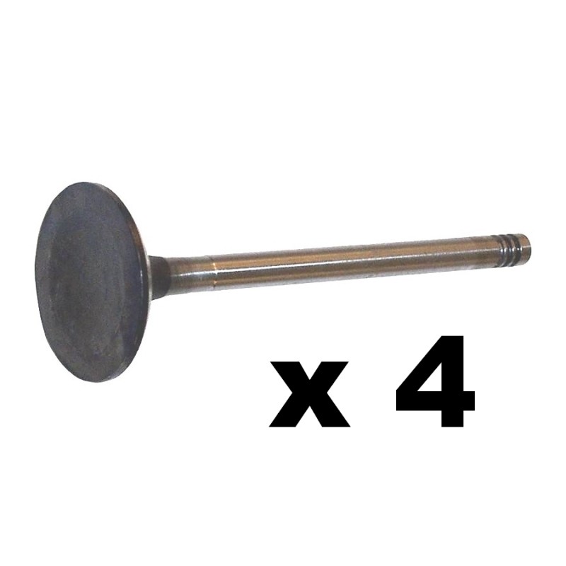 Set de 4 soupapes d'admission 30mm, queue de 7mm, moteur 30cv