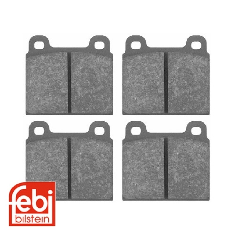 Set de 4 plaquettes de freins 8/72-6/86 (77x70x19mm) Qualité Supérieure