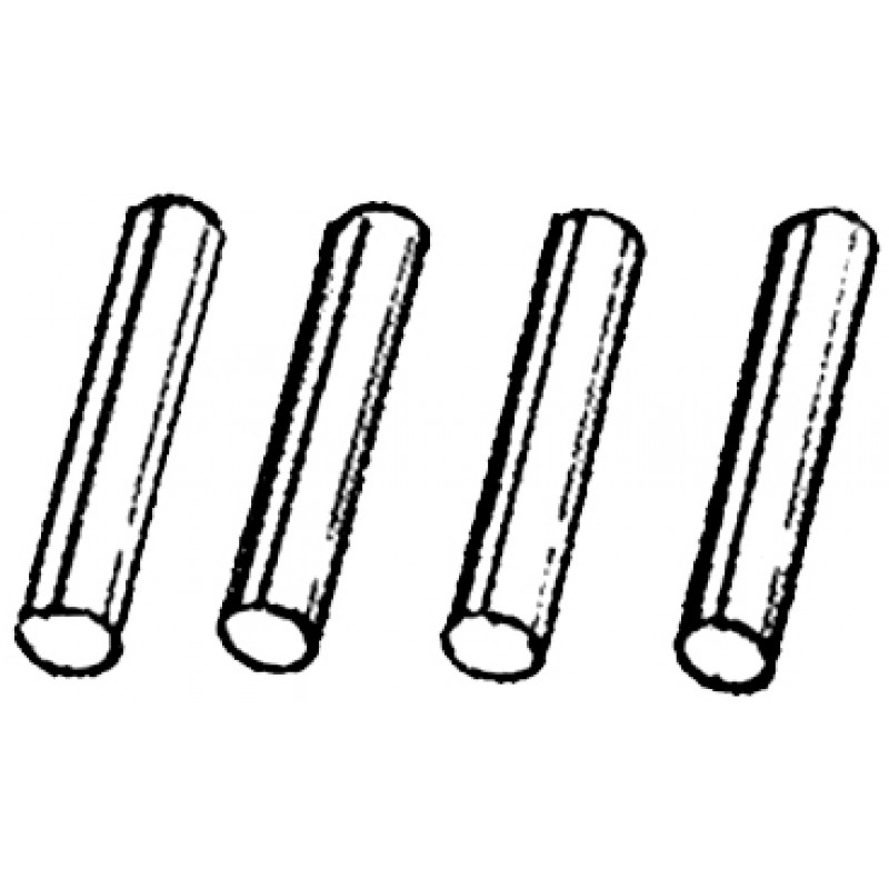 Set de 4 axes de maintien de manivelle de lève vitre -67