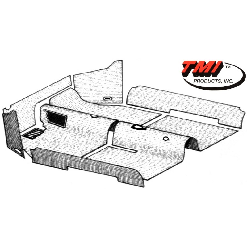 Kit moquette intérieur grise 71-72 TMI