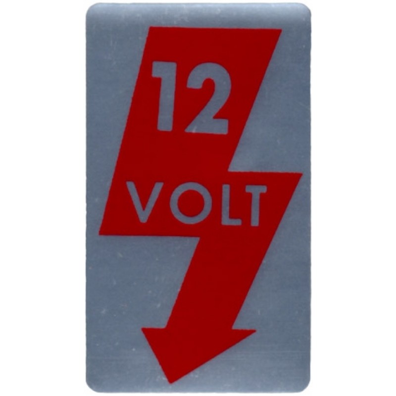 Autocollant de montant de porte 12V