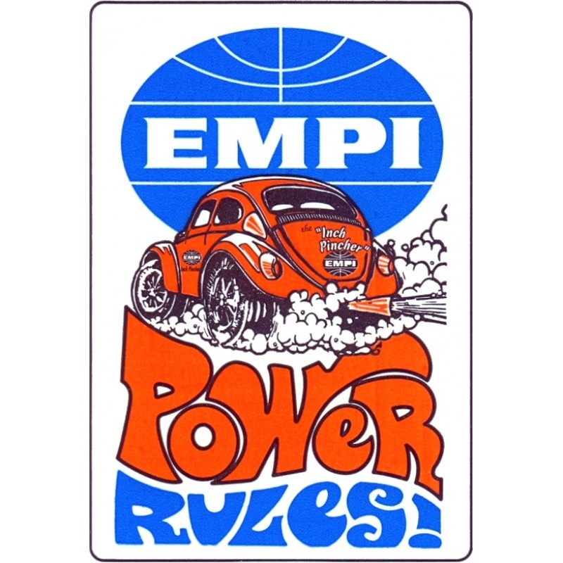 Autocollant EMPI POWER RULES