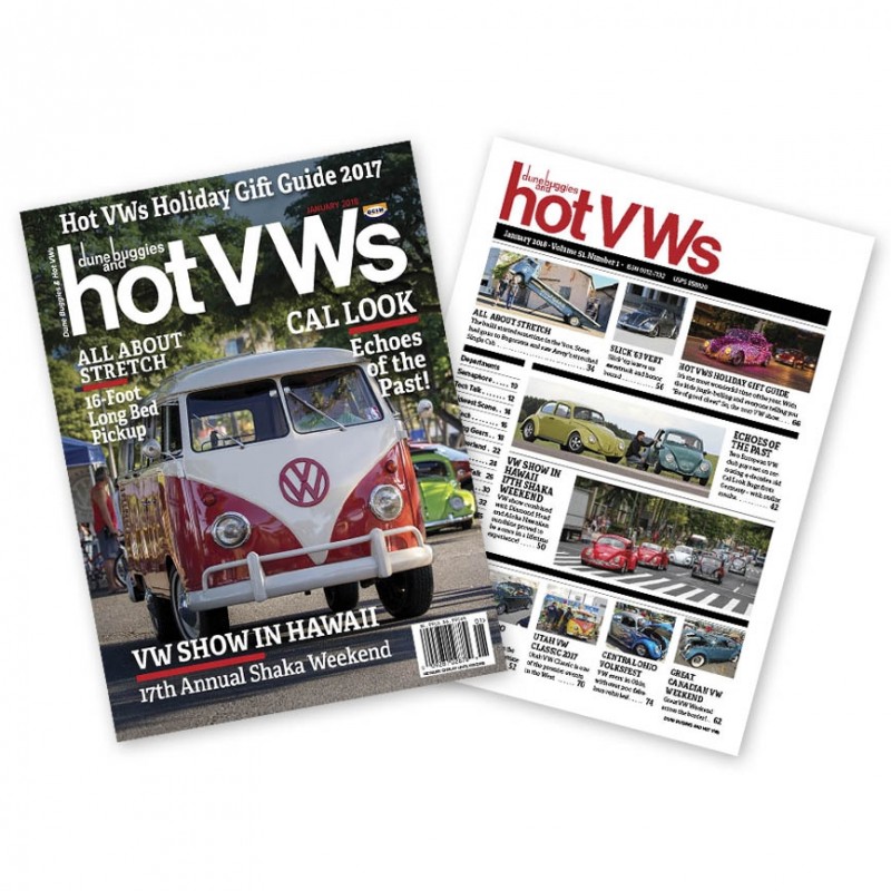 Magazine HOT VW'S - JANVIER 2018