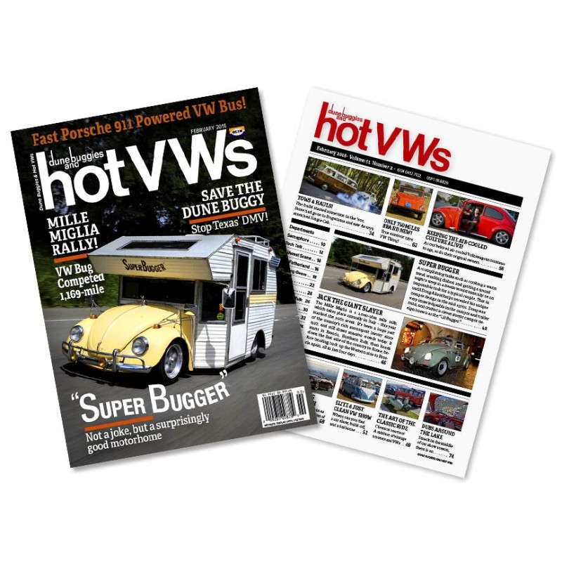 Magazine HOT VW'S - FEVRIER 2018