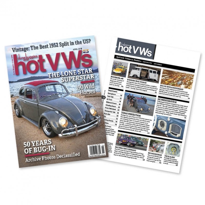 Magazine HOT VW'S - AVRIL 2018