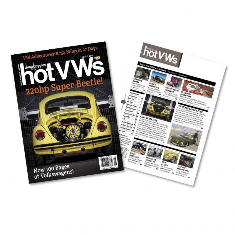 Magazine HOT VW'S - AOUT 2018
