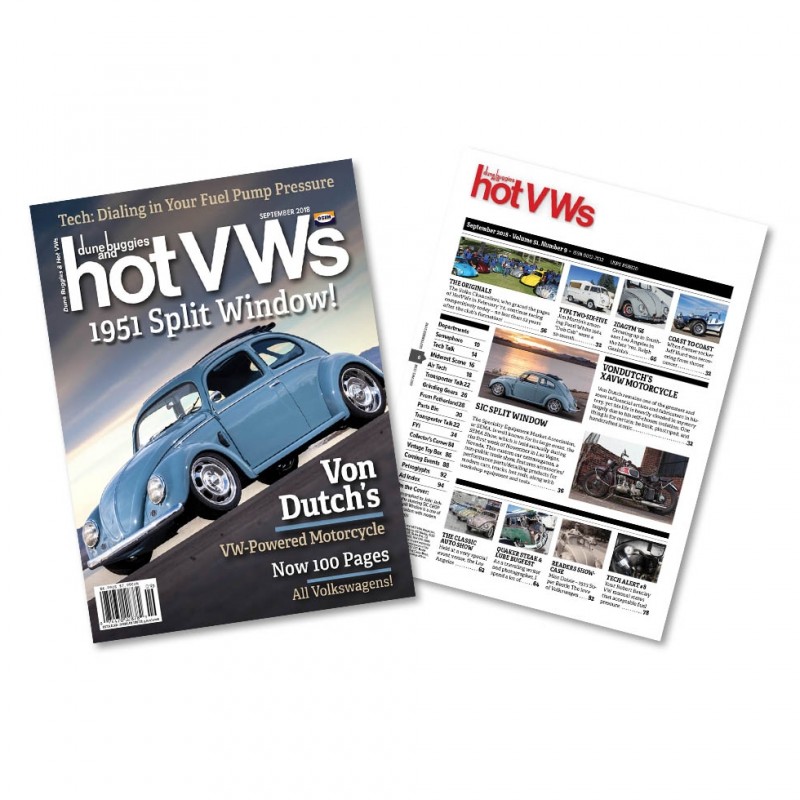 Magazine HOT VW'S - SEPTEMBRE 2018
