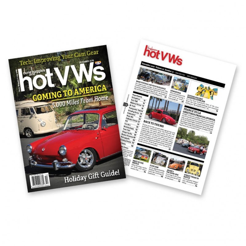 Magazine HOT VW'S - DECEMBRE 2018