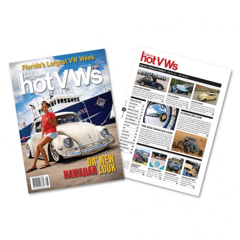 Magazine HOT VW'S - AOUT 2019