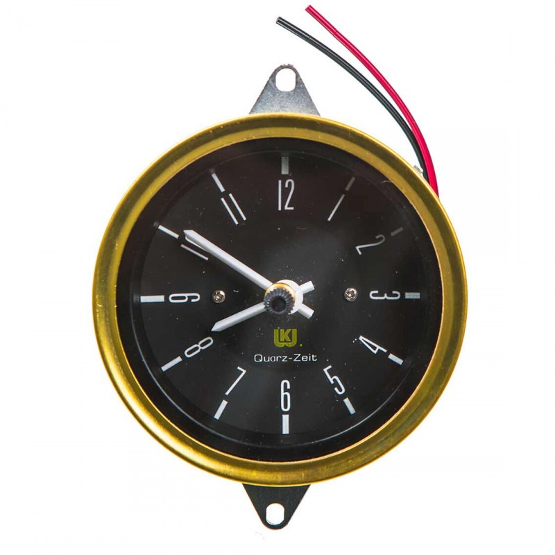 Horloge de tableau de bord fond noir pour T2 76-79 (adaptable sur T2 68-75)
