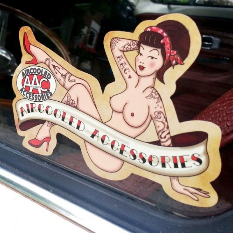 Autocollant "AAC Pin Up"