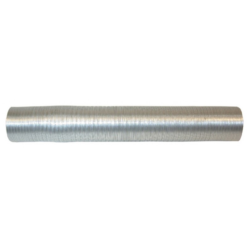 Gaine d'air aluminium diamètre 50mm (longueur 1m) qualité supérieure