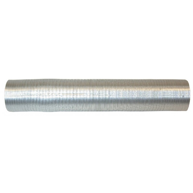 Gaine d'air aluminium diamètre 65mm (longueur 1m)