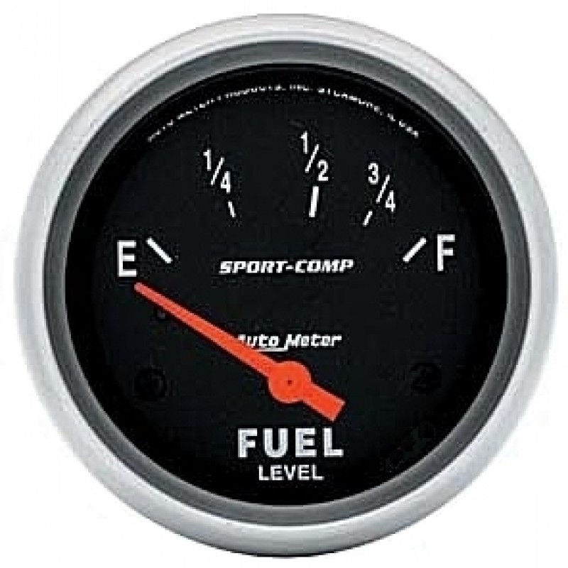 Manomètre de niveau d’essence «SPORT COMP» diamètre 67mm