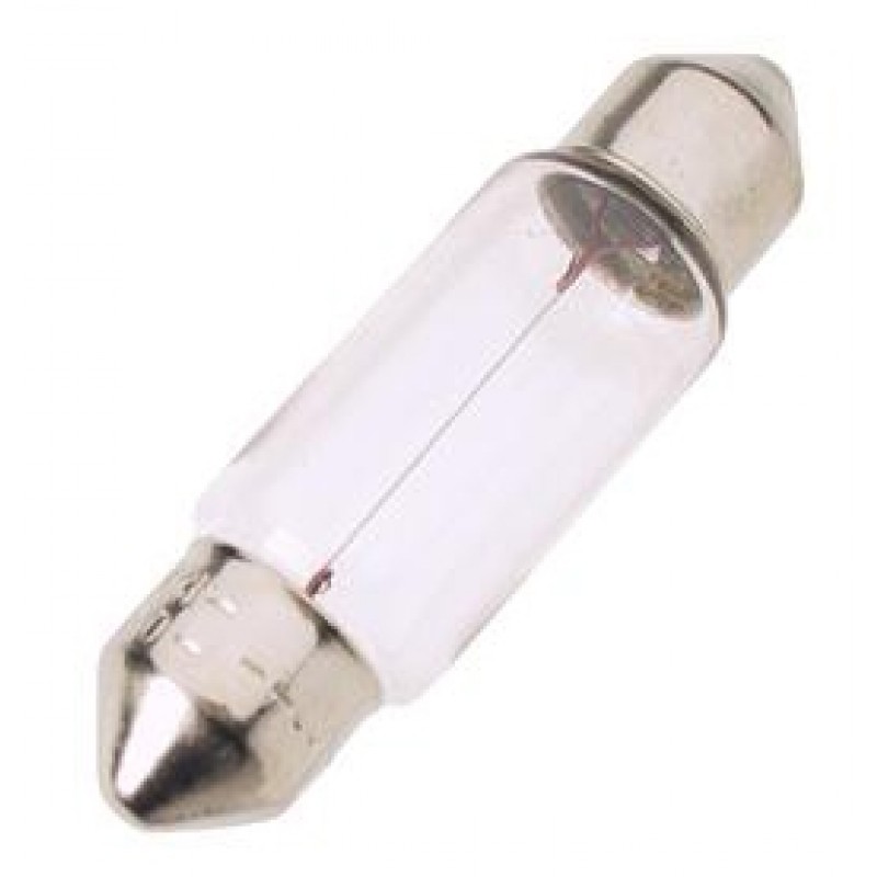 Ampoule 12v plafonnier 10w (longueur 38mm)