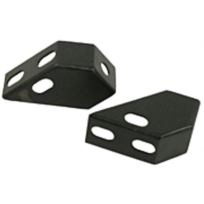 Set de 2 supports sur ferrure de pare-choc pour installer des mini-feux