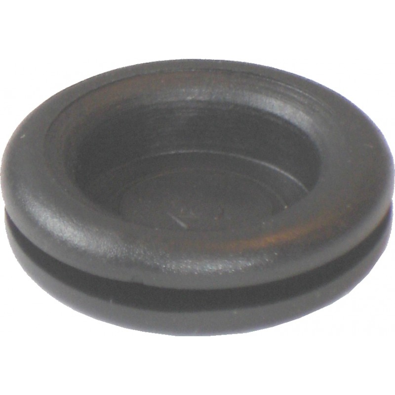 Passe-fil obturé à percer jusqu’à diam 16mm intérieur (diam ext 25,5mm pour trou de 19mm)