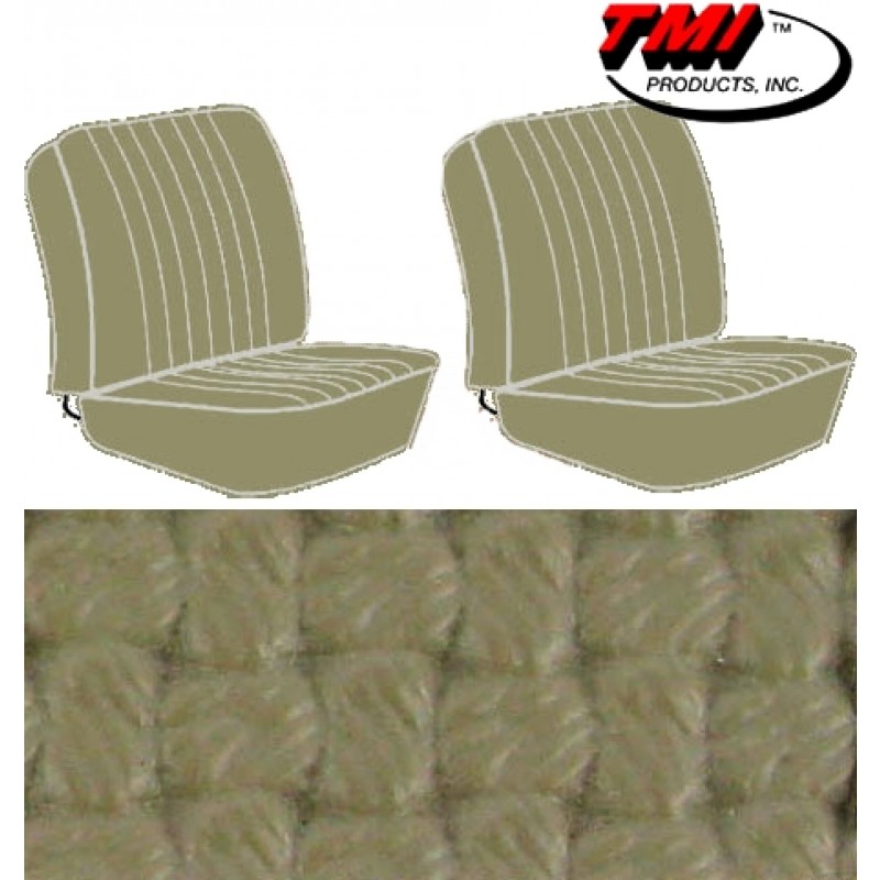 Housses de sièges avant séparés pour T2 68-73 en Basketweave Beige (#04)