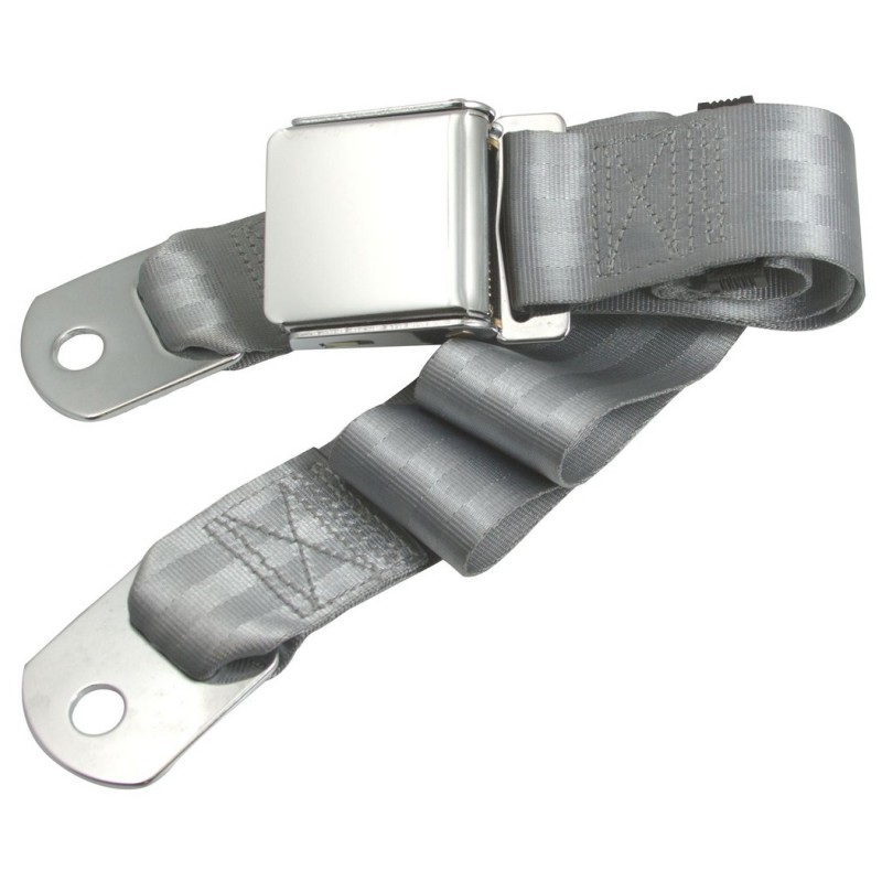 Ceinture style WOB 2 points gauche ou droite grise