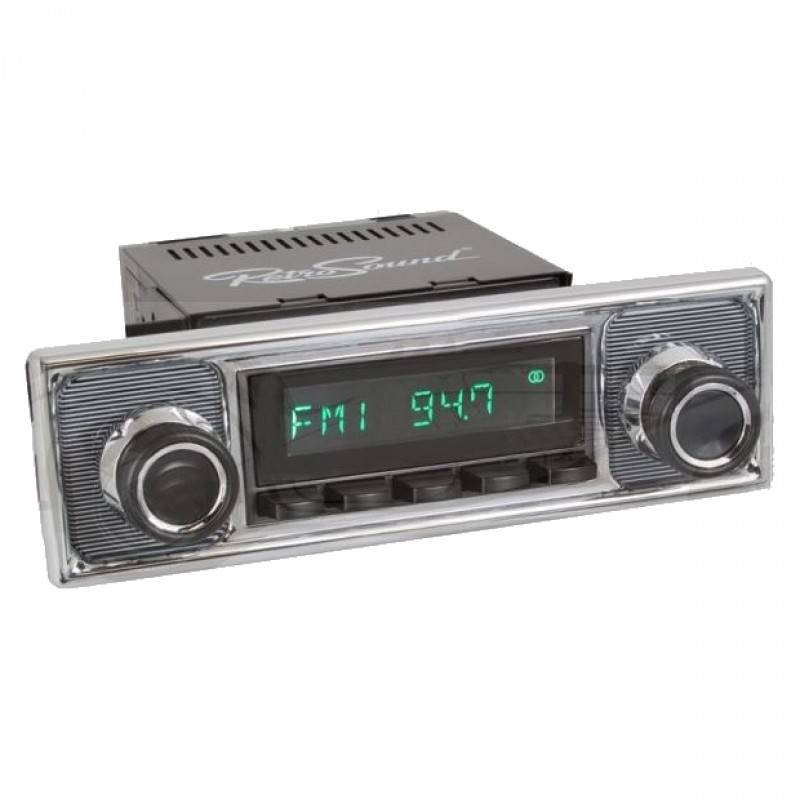 Autoradio RETROSOUND look "BECKER" avec boitier LAGUNA
