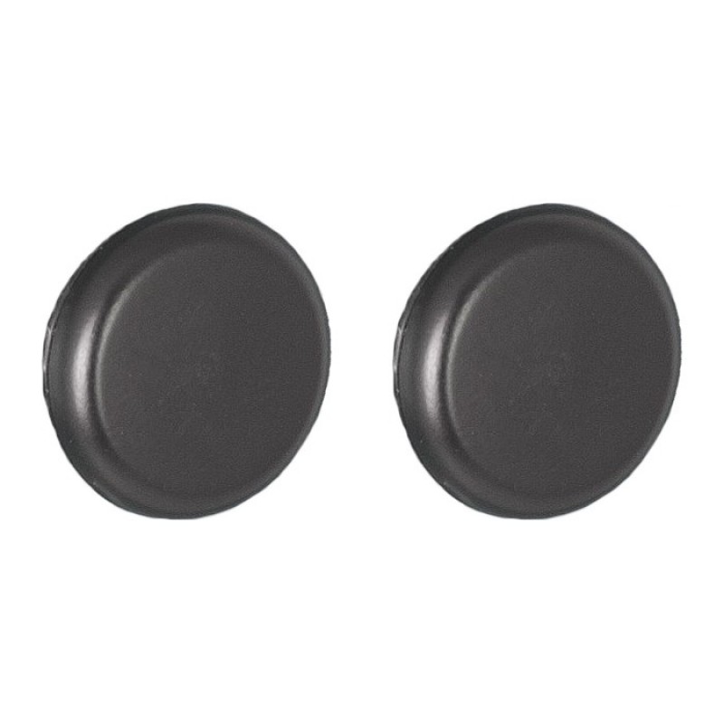 Set de 2 boutons de commande noir style Blaupunkt pour autoradio Retrosound