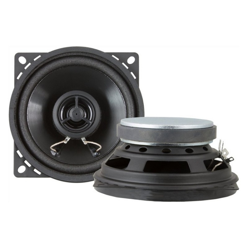 Set de 2 haut-parleurs Retrosound 2 voies 50W diamètre 10cm (vendu sans grilles)