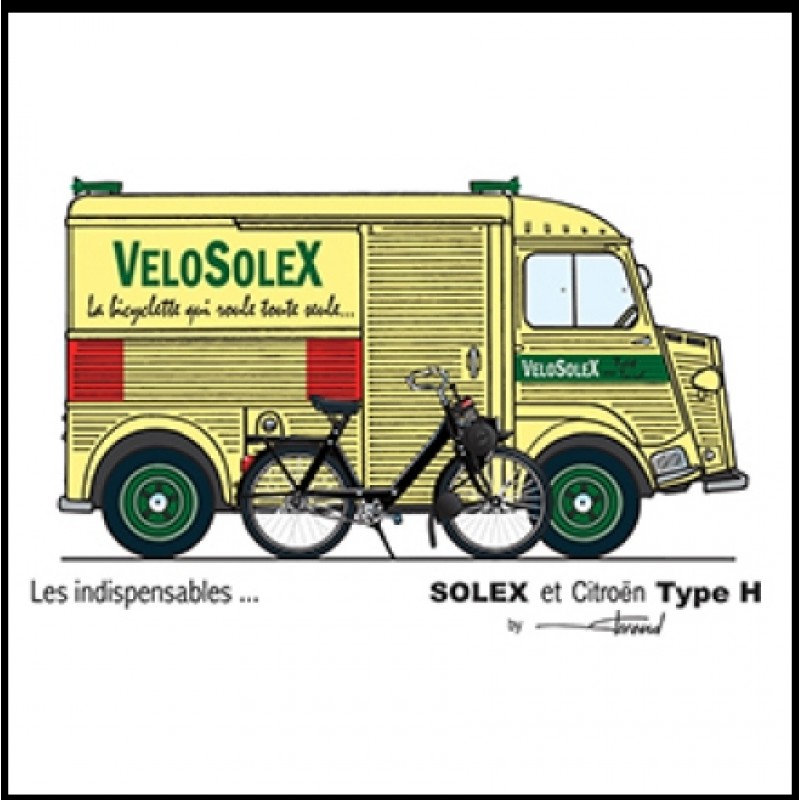 Magnet carré SOLEX ET TYPE H