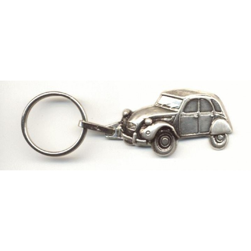 Porte-clés relief 2CV