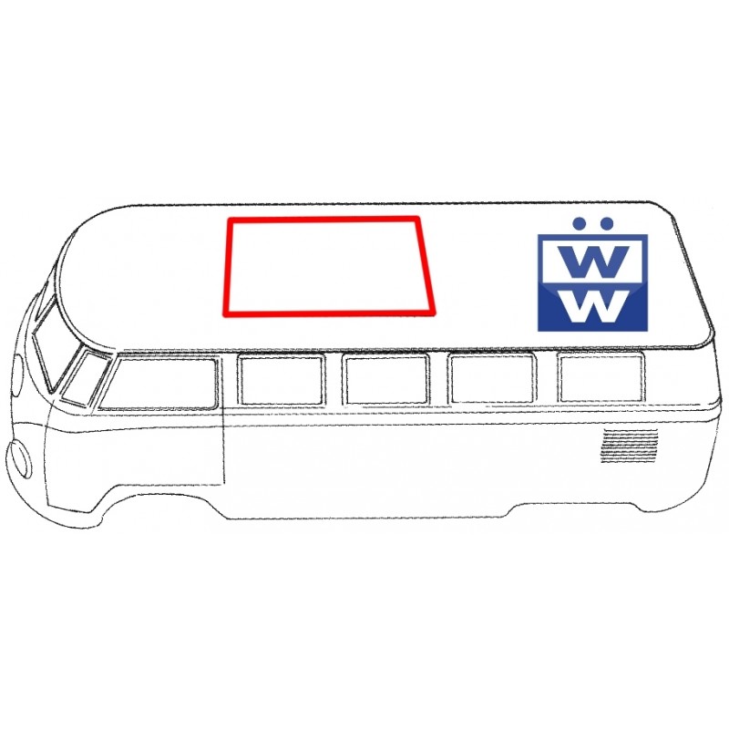 Joint de toit westfalia sur caisse -63