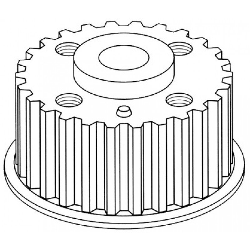 Pignon de vilebrequin pour distribution Golf 2 1,8 16S  et  Golf 3 2,0 16S