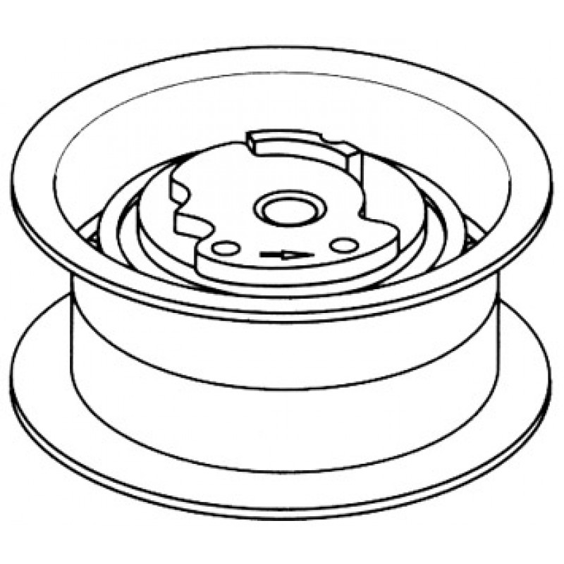 Poulie tendeur de distribution pour Golf 2  1,8 Gti  et  Golf 3  2,0 Gti
