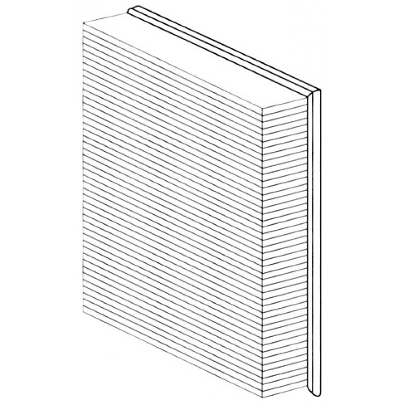 Filtre à air pour Golf 3 1,4-1,6-2,8 + 1,9D TD Tdi (268x228x56mm)