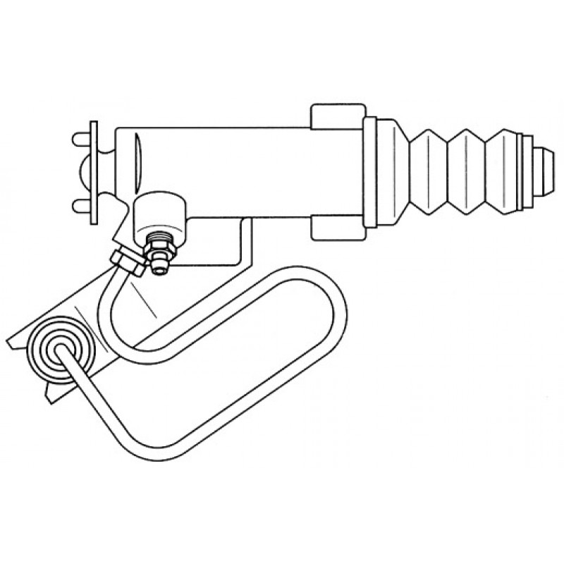 Cylindre récepteur d'embrayage de Golf 3 1,9D 7/95-9/97