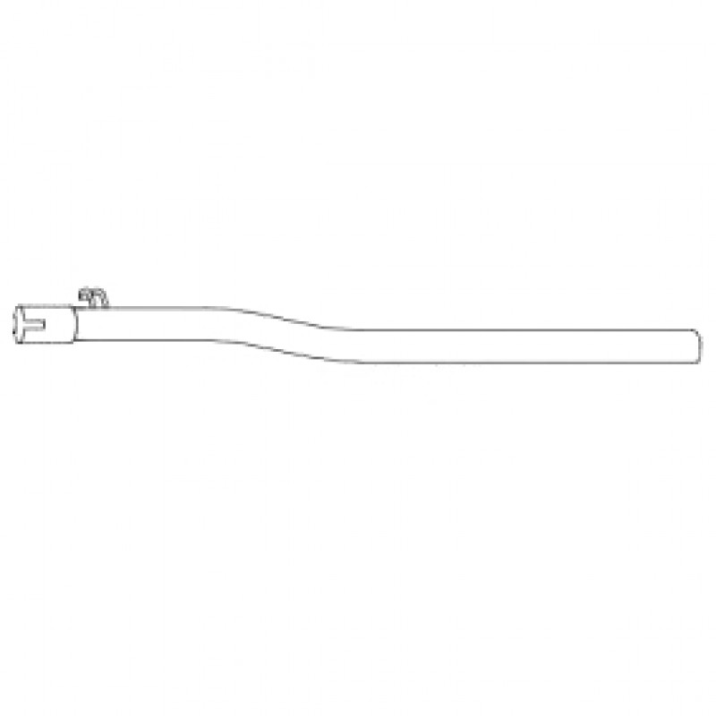 Tuyau flexible entre tube J et intermédiaire pour Golf 1 1100cc -7/79